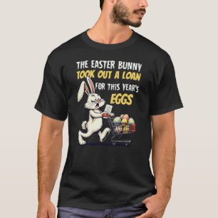 T-Shirt Engraçado de Coelho da Páscoa