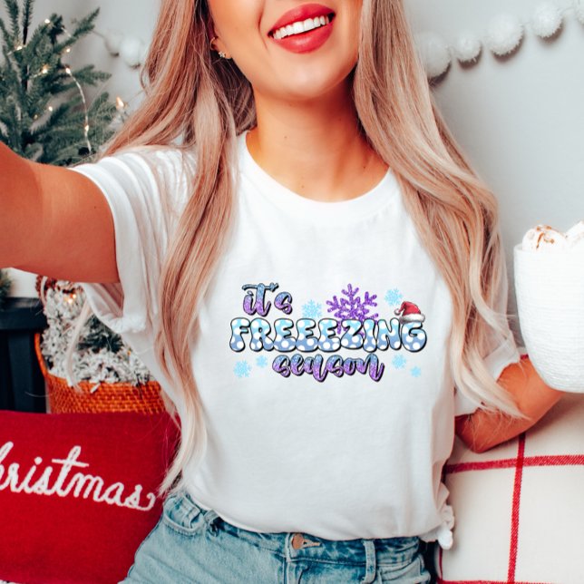 T-Shirt Engraçado de inverno - É a estação do Cong (Criador carregado)