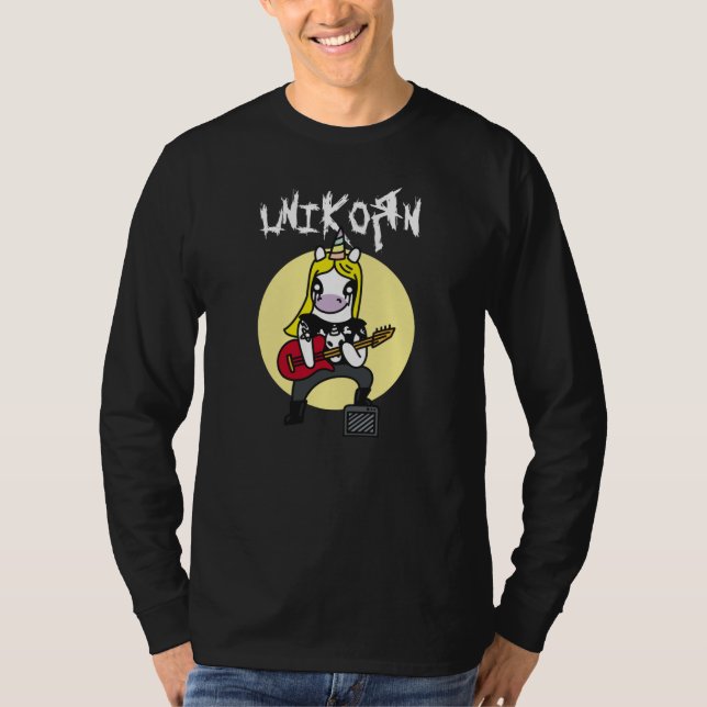 T-Shirt Engraçado de Metal Engraçado (Frente)