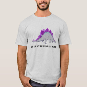 T-shirt engraçado de Stegasaurus