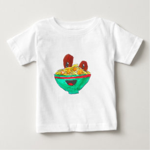 T-shirt Engraçado desenho animado espaguete almôndegas a