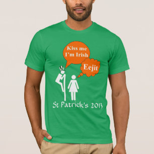 T-shirt Engraçado Dia de São Patrício irlandês