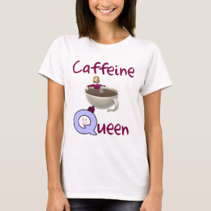 T-shirt engraçado do amante do café