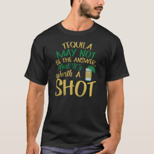T-shirt engraçado do bebendo do tiro do partido d