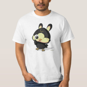 T-shirt engraçado do personagem de desenho animad