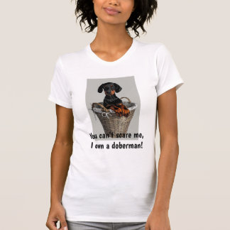 T-shirt Engraçado Doberman