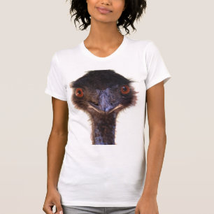 T-Shirt Engraçado Emu - Fotografia Animal Quirky