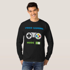 T-Shirt Engraçado Gamer Gaming
