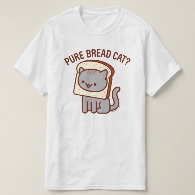 T-Shirt Engraçado - "GATO Pura PÃO"? (Frente do Design)