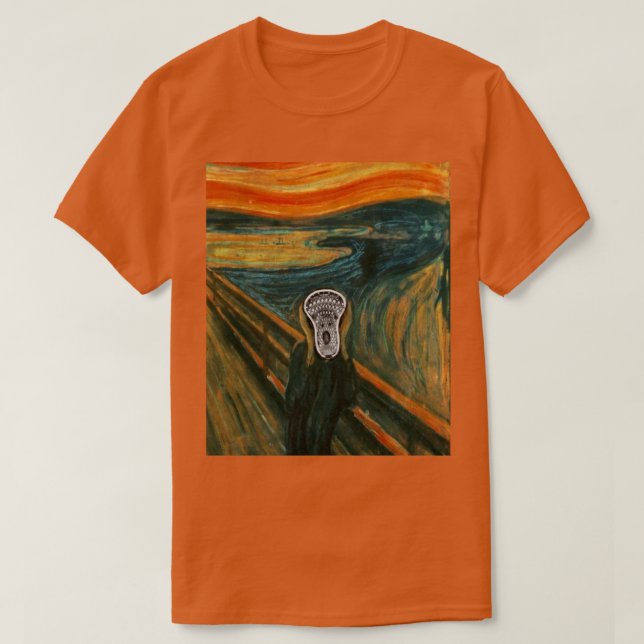 T-Shirt Engraçado Lacrosse (Frente do Design)