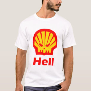 T-Shirt Engraçado Logotipo Vender Inferno