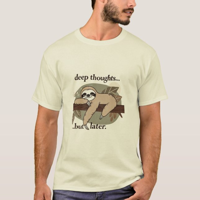 T-Shirt Engraçado - Modo de arrefecimento LIGADO | (Frente)