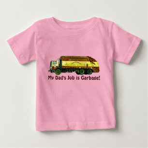 T-shirt Engraçado o trabalho do meu pai do camionista o