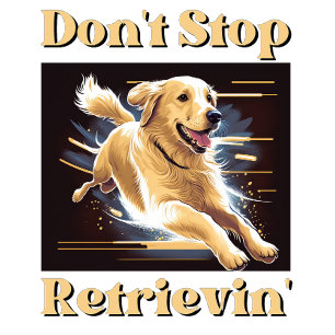 T-Shirt Engraçado Ouro Retriever Song Parody