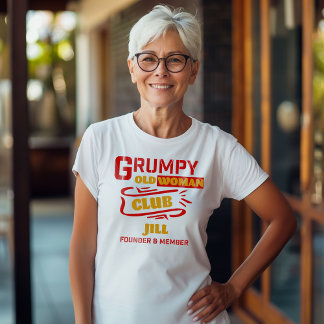 T-Shirt Engraçado Personalizado - Clube de Mulher 