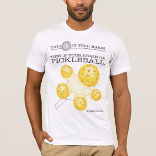 T-Shirt Engraçado Pickleball