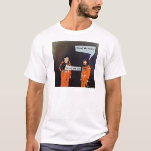 T-shirt Engraçado Preciso do Meu Espaço