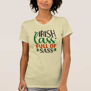 T-Shirt Engraçado Sarcástico Dia de São Patrício