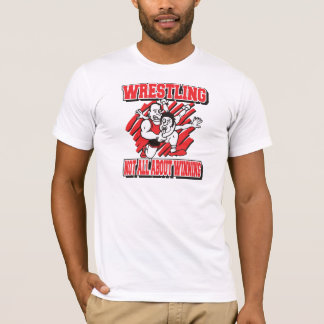 T-shirt engraçados da luta