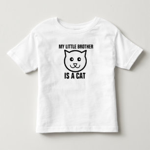 T-shirt engraçados do gato para crianças - miúdos