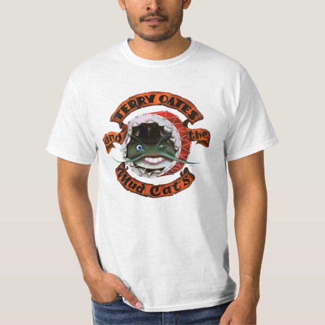 T-shirt Engrenagem de Mudcat (Frente)