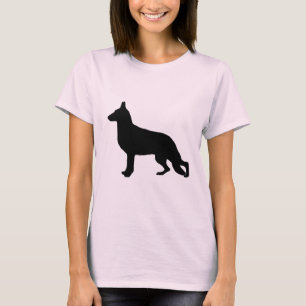 T-shirt Engrenagem do german shepherd