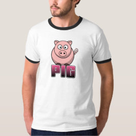 T-shirt Engrenagem do PORCO