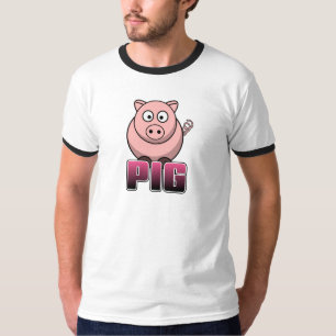 T-shirt Engrenagem do PORCO