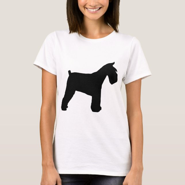 T-shirt Engrenagem do Schnauzer (Frente)
