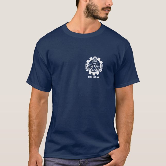 T-shirt Engrenagem T do EOD (Frente)