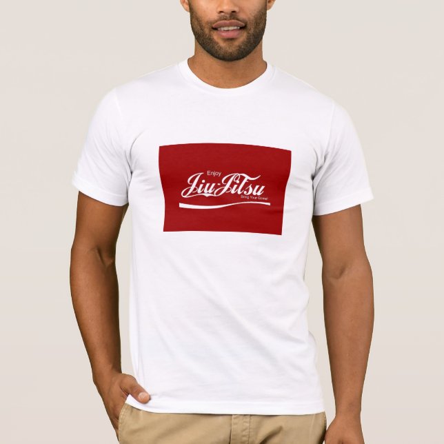 T-shirt enjoy jiu jitsu (Frente)