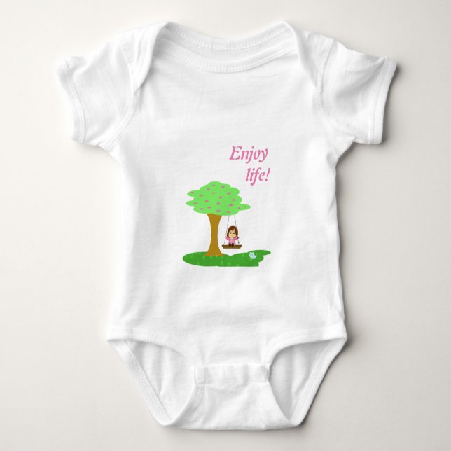 T-shirt Enjoy life! (Frente)