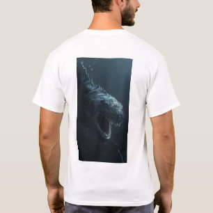 T-Shirt Enorme Monstro Do Mar - 1000 Metros De Lo
