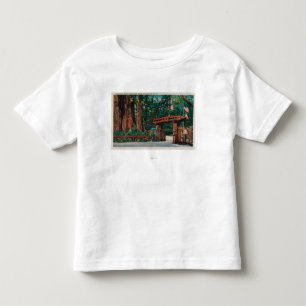 T-shirt Entrada às árvores grandes parque, Santa Cruz
