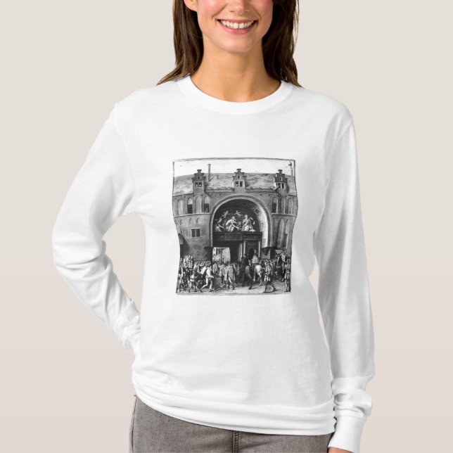 T-shirt Entrada de Hercule Francois de France (Frente)