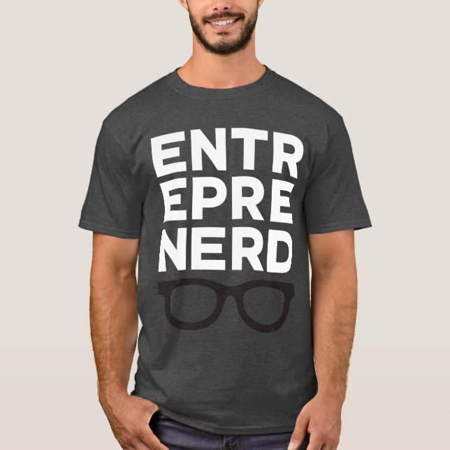 T-shirt Entreprenerd empilhou (Frente)