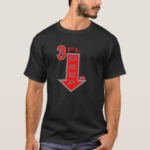 T-shirt Entretenimento profundo de três pés