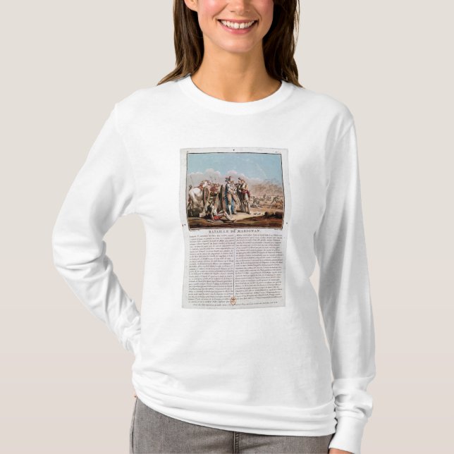 T-shirt Episódio da batalha de Marignan (Frente)