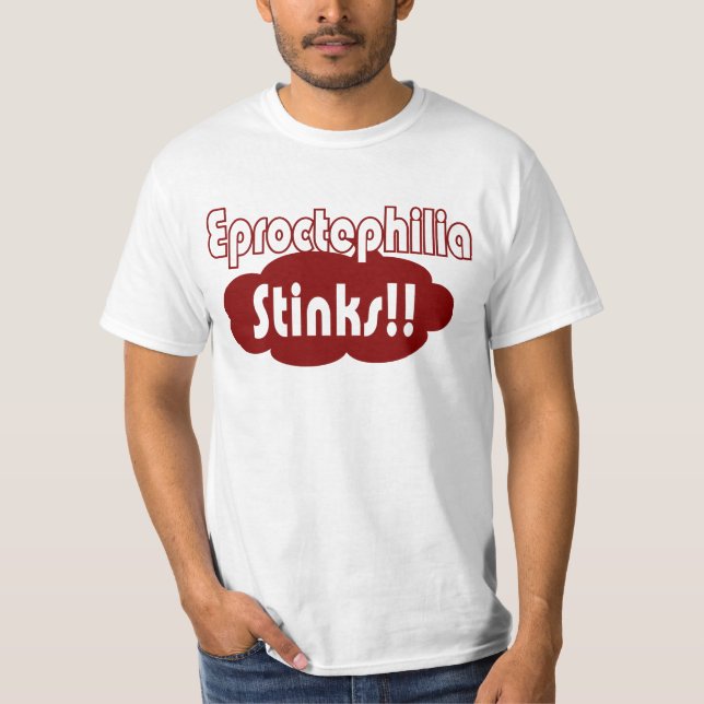 T-shirt Eproctofilia Cheira! (Frente)