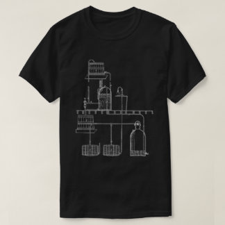 T-shirt Equipamento retro do fazer da cerveja