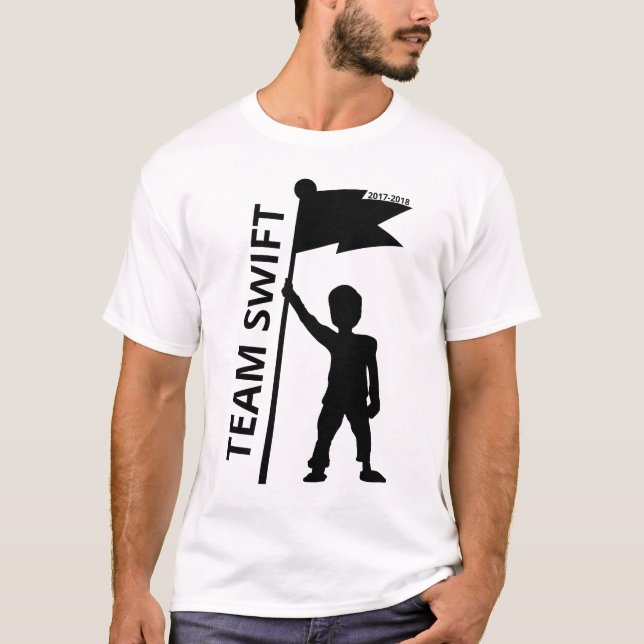 T-shirt Equipe 2017-2018 rápido (Frente)