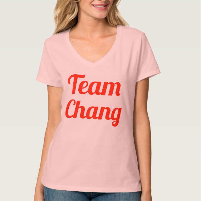 T-shirt Equipe Chang (Frente)
