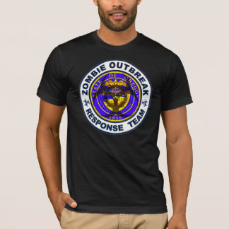 T-shirt Equipe da resposta da manifestação do zombi de