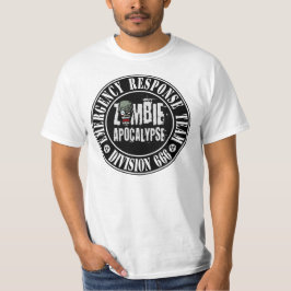 T-shirt Equipe da resposta de emergencia: Zombi Apacolypse