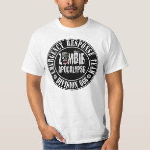 T-shirt Equipe da resposta de emergencia: Zombi Apacolypse