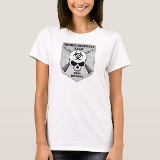 T-shirt Equipe da resposta do zombi: Divisão de Ohio
