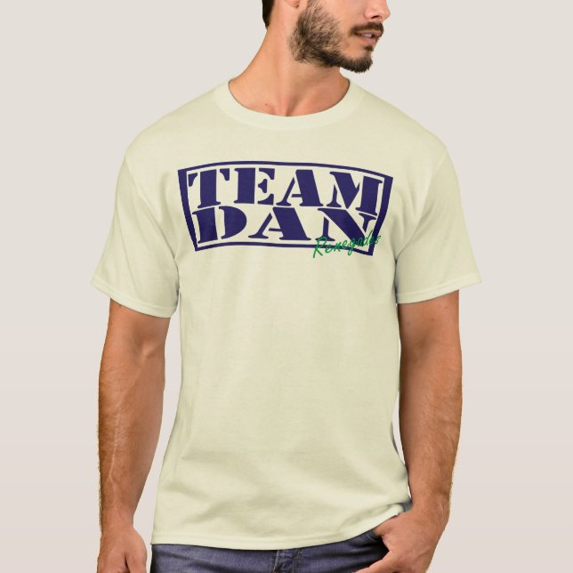 T-shirt Equipe Dan (renegados) (Frente)