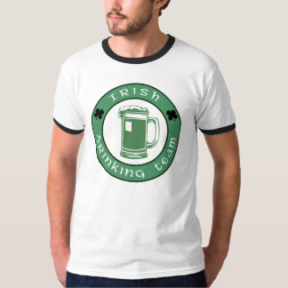 T-shirt Equipe de Bebendo irlandesa