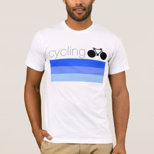 T-shirt equipe de ciclismo - bicicleta-T