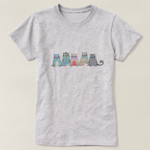 T-shirt Equipe de CryptoKittie